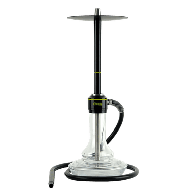 Кальян Oduman Nova Clear Glass Black Body (Чорний, повний комплект)