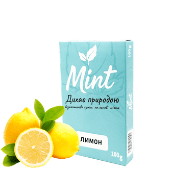 Кальянна суміш Mint Лимон (100 г)