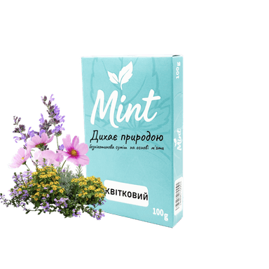 Кальянна суміш Mint Квітковий Мікс (100 г)