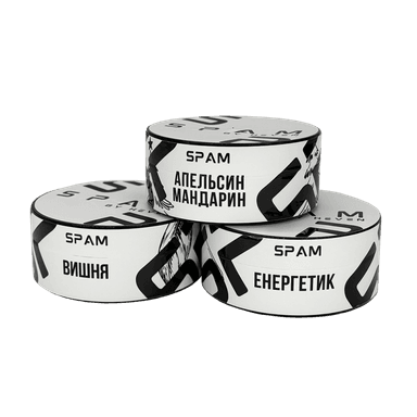 Набір із 3 нових смаків тютюну Spam по 100 г