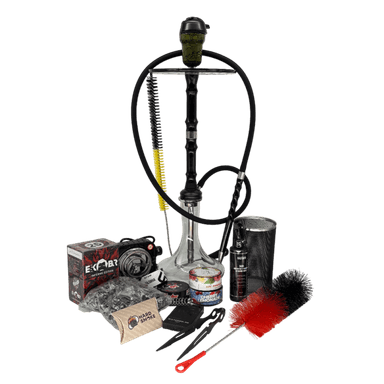 Набір 2x2 Hookah V.1.1 Black - кальян, аксесуари, тютюн