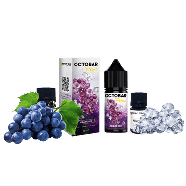Набір для самозамішування Octobar Prime Grape Ice (Виноград Лід, 50 мг, 30 мл)