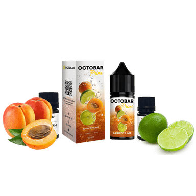 Набір для самозамішування Octobar Prime HARD Apricot Lime (Абрикос Лайм, 65 мг, 30 мл)