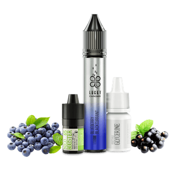 Набір для самозамішування Lucky Chrome Blueberry Blackcurrant (Чорниця Смородина, 65 мг, 30 мл)