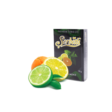 Тютюн Serbetli Citrus Mint (Цитрус М'ята, 50 г)