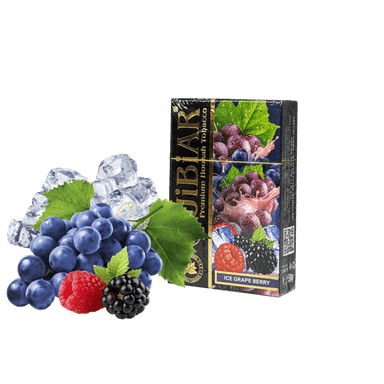 Тютюн Jibiar Ice Grape Berry (Виноград Ягода Лід, 50 г)