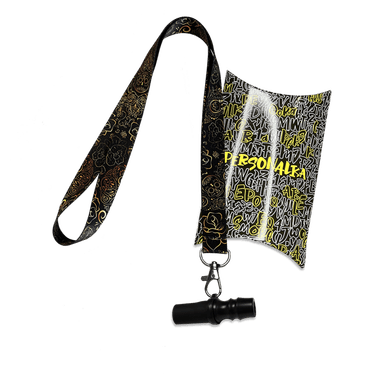 Персональний мундштук із поліацеталі Personalka Poly Gold Ornament (Золотий Візерунок)