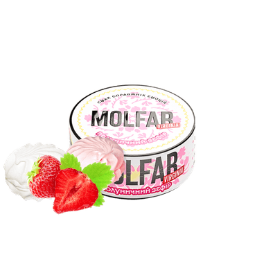 Тютюн Molfar Virginia Line Полуничний зефір (100 г)