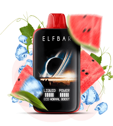 Одноразова Pod-система Elf Bar 40000 Moon Night Watermelon Ice (КАВУН ЛІД)