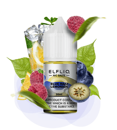 Рідина ELFLIQ Blue Razz Lemonade 30 мл (МАЛИНОВЫЙ ЛИМОНАД)