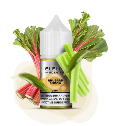 Рідина ELFLIQ Rhubarb Snoow 30 мл (СНИЖНИЙ РЕВИНЬ)