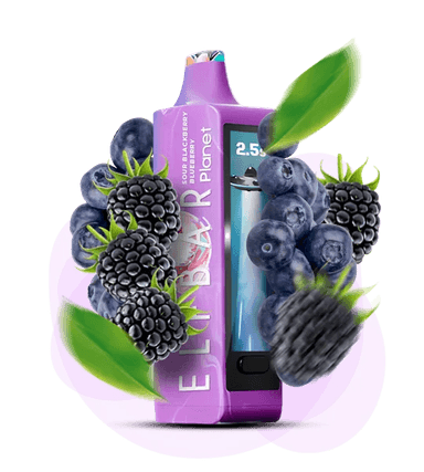 Одноразова Pod-система Elf Bar Planet 25000 Sour Blackberry Blueberry (ОЖИНА ЧОРНИЦЯ КИСЛИЙ)