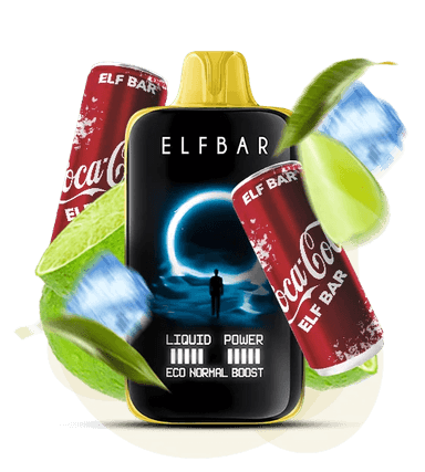 Одноразова Pod-система Elf Bar 40000 Moon Night Lime Cola (ЛАЙМ КОЛА)