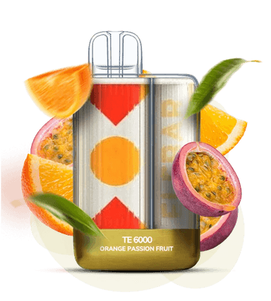 Одноразова Pod-система Elf Bar ТЕ6000 Sweet Orange Passion Fruit (МАРАКУЯ АПЕЛЬСИН СОЛОДКИЙ)