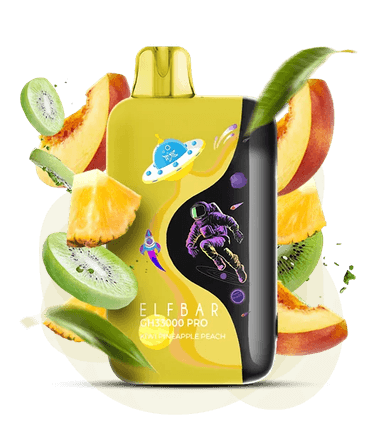 Одноразова Pod-система Elf Bar GH 33000 Pro Kiwi Pineapple Peach (АНАНАС ПЕРСИК КІВІ)