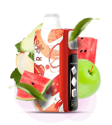 Одноразова Pod-система Elf Bar Sweet King 30000 Apple Watermelon (КАВУН ЯБЛУКО СОЛОДКИЙ)
