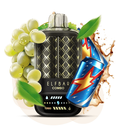 Одноразова Pod-система Elf bar COMBO 20 000 – 25 000 Grape & Mary Drink (ВИНОГРАД)