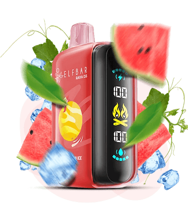 Одноразова Pod-система Elf Bar RAYA D3 25000 Watermelon Ice (КАВУН ЛІД)