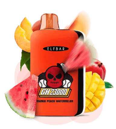 Одноразова Pod-система Elf Bar GH 23000 Mango Peach Watermelon (КАВУН ПЕРСИК МАНГО)