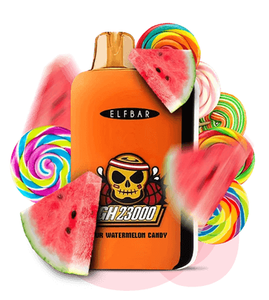 Одноразова Pod-система Elf Bar GH 23000 Sour Watermelon Candy (КАВУН ЦУКЕРКА КИСЛИЙ)